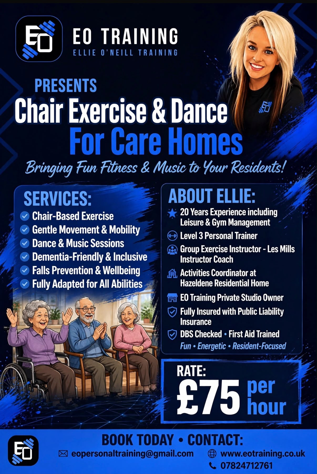 Chair Exercise & Dance for Care Homes